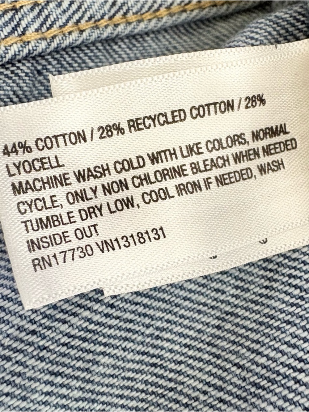 Universal Thread high-rise wide-leg denim culotte Long shorts Size 6 - Picture 11 of 12